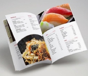 In menu thực đơn